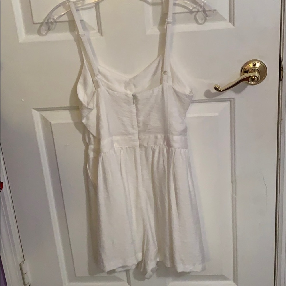 Bcbgeneration White Cutout Romper - image 3